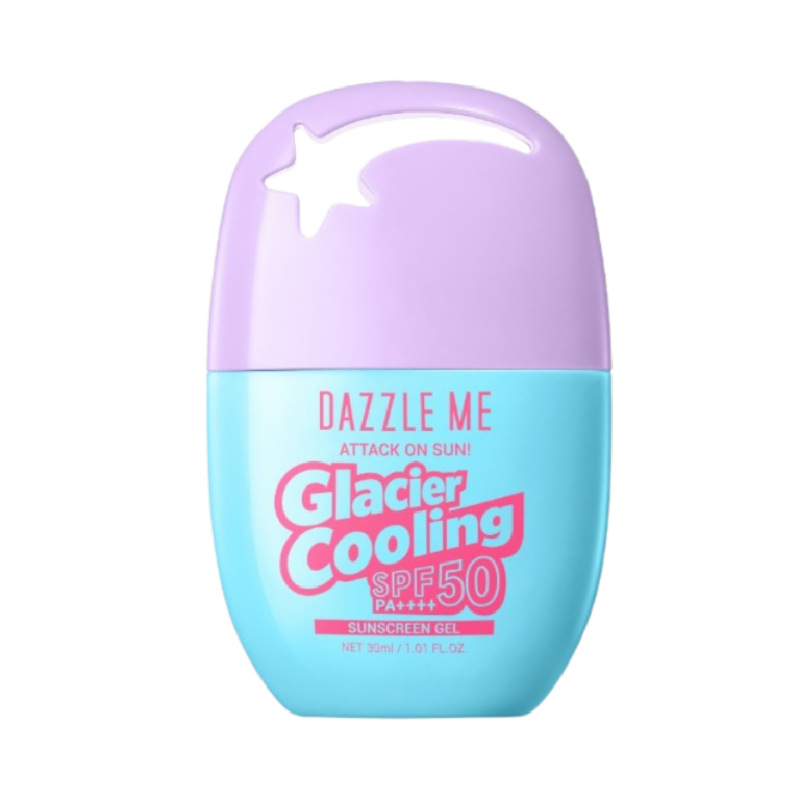 DAZZLE ME Attack On Sun! Glacier Cooling Gel Sunscreen SPF 50 - 30ml