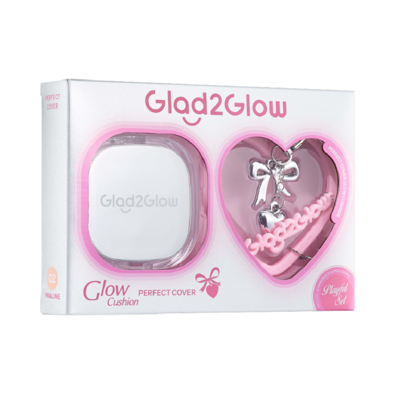 GLAD2GLOW Perfect Cover Glow Cushion Free Charm 01 Butter Cream - 11gr