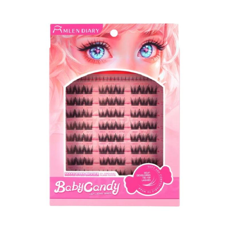MLEN DIARY Baby Candy Lashes Large