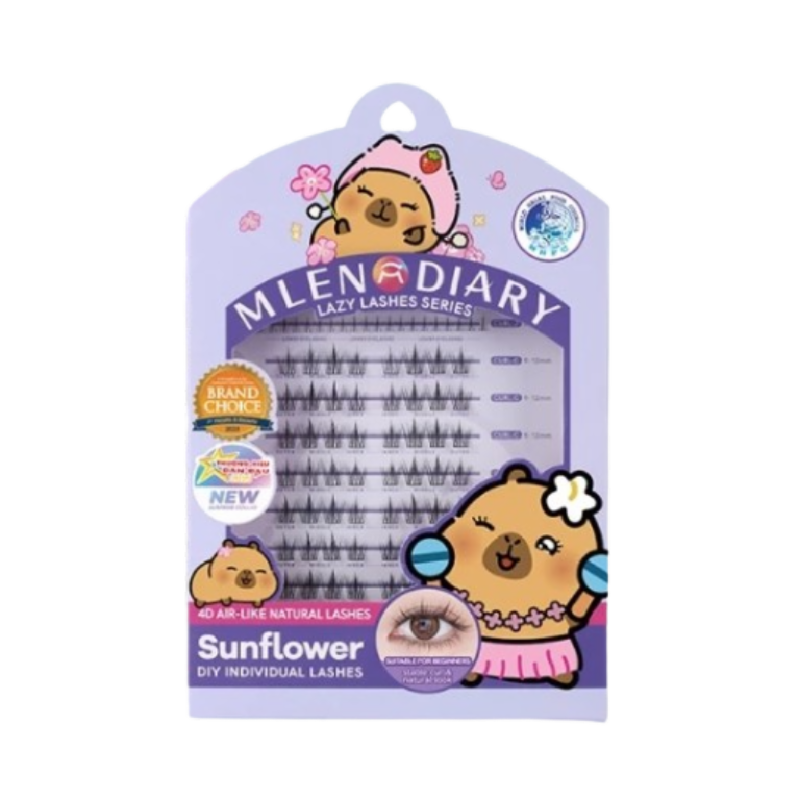 MLEN DIARY Capybara Sunflower Lashes Mini