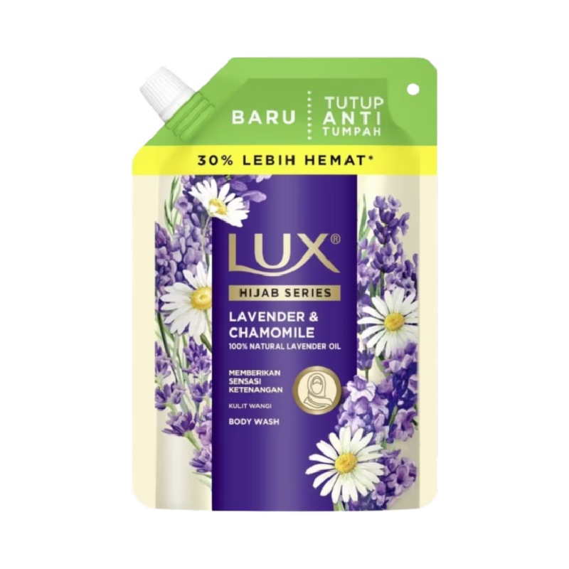 LUX Botanicals Sabun Mandi Cair Hijab Lavender Chamomile - 400ml