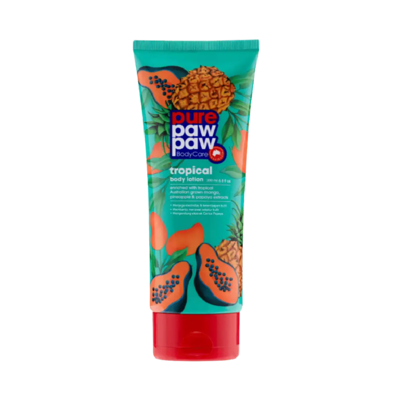 PURE PAW PAW Body Care Tropical Body Lotion - 200ml