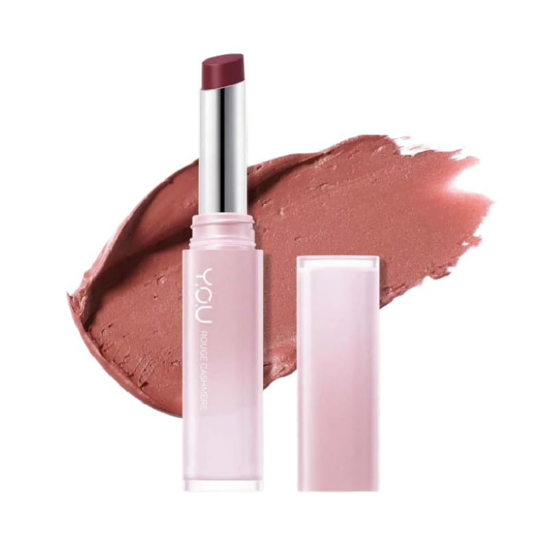 YOU Rouge Cashmere Stay Matte Lipstick 04 Brave Whisper - 2g