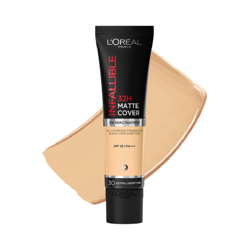 L'OREAL Paris Infallible 32H Matte Cover Foundation 30 - 30ml