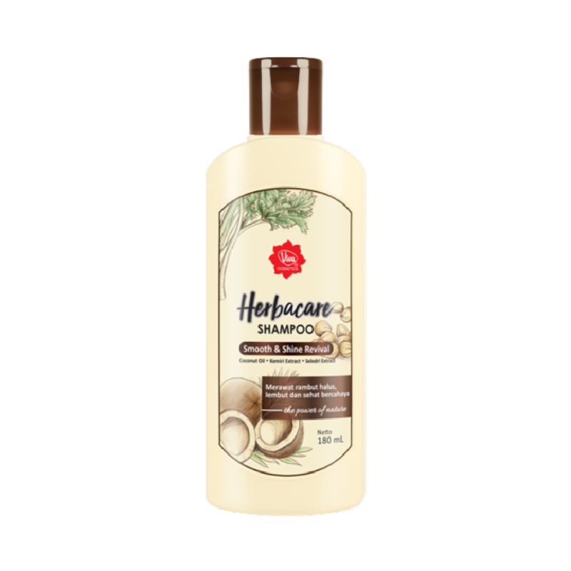 VIVA Herbacare Shampoo Hair Smooth & Shine - 180ml
