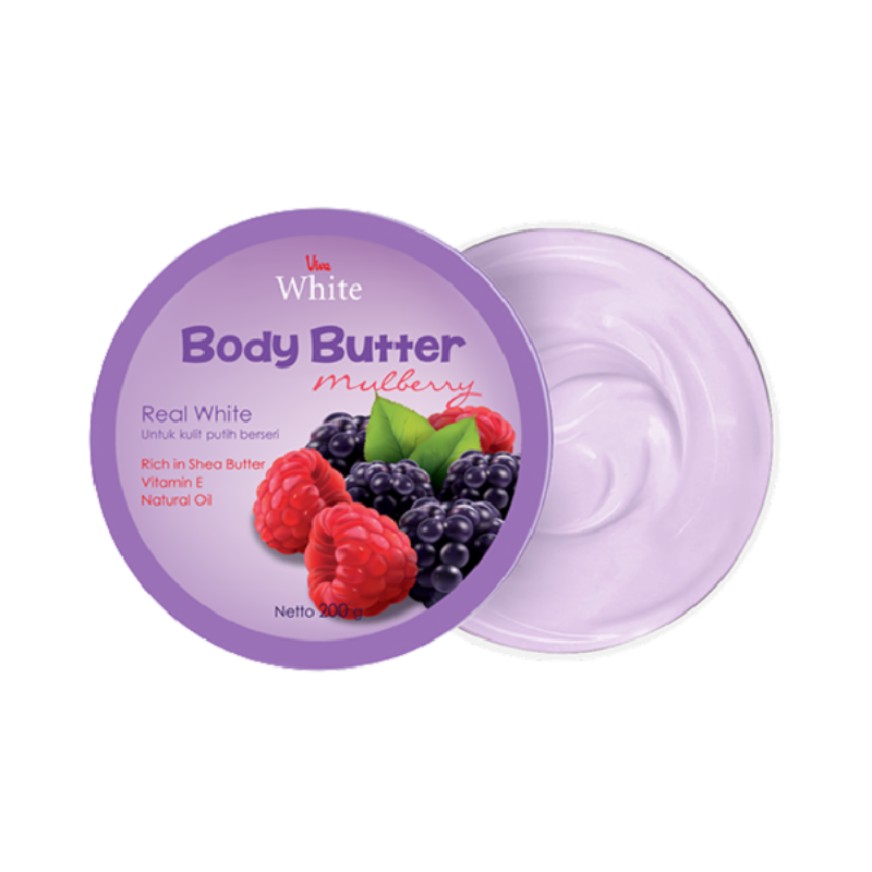 VIVA White Body Butter Mulberry - 200ml