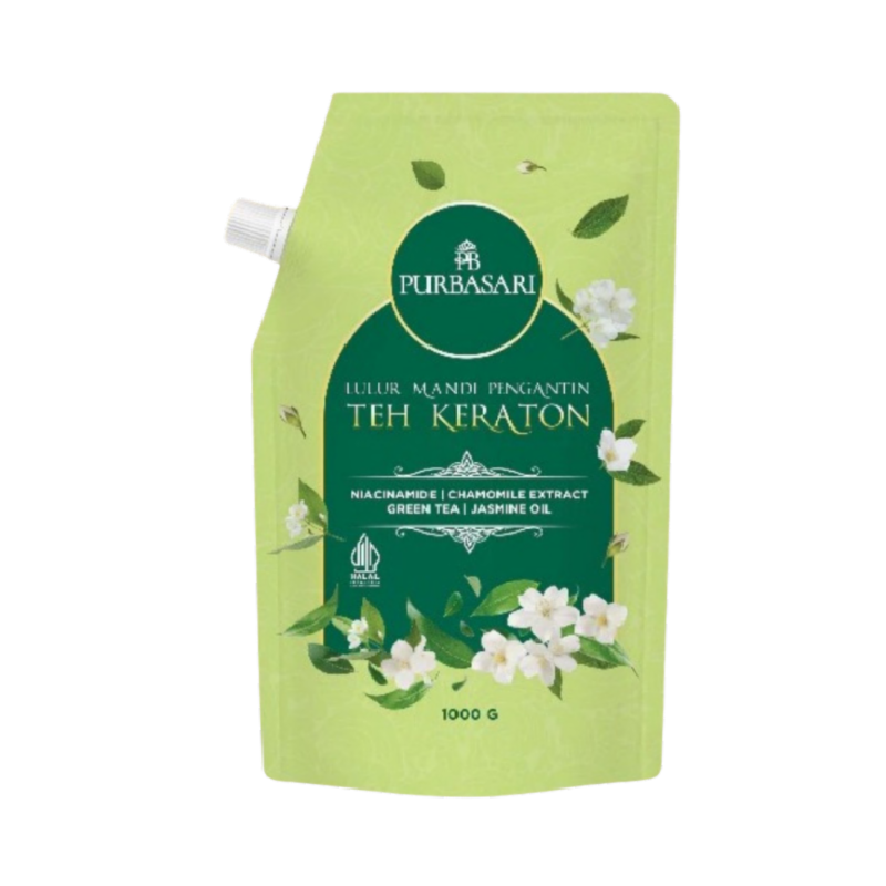 PURBASARI Lulur Mandi Pengantin Teh Keraton - 500gr