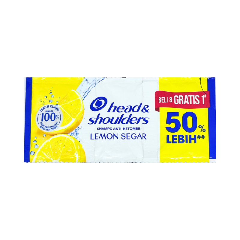 HEAD & SHOULDERS Shampo Lemon Fresh - 15gr