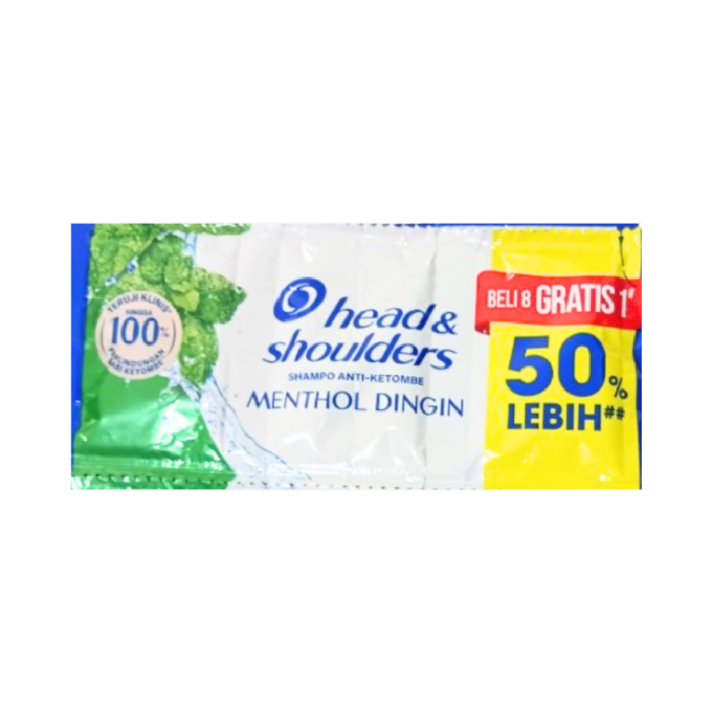 HEAD & SHOULDERS Shampo Menthol - 15gr