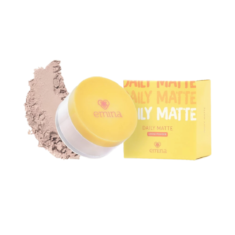 EMINA Daily Matte Loose Powder 02 Natural Beige - 20gr