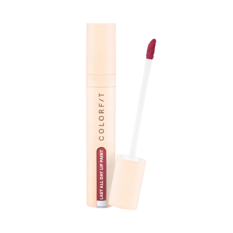 WARDAH Colorfit Last All Day Lip Paint 03 Stick To Latte - 4.2gr