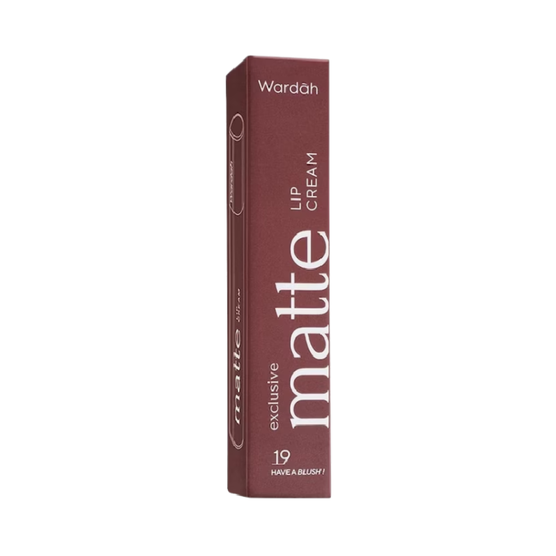 WARDAH Exclusive Matte Lip Cream 19 Have A Blush - 4gr