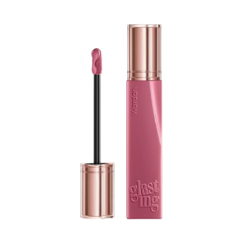 WARDAH Glasting Liquid Lip 05 Glazing Berry - 3.5gr