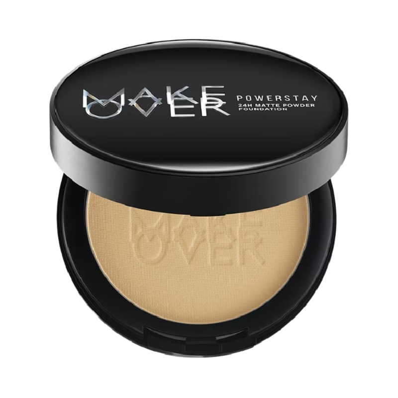 MAKE OVER Powerstay Matte Powder Foundation W20 Creme Ivory - 10gr