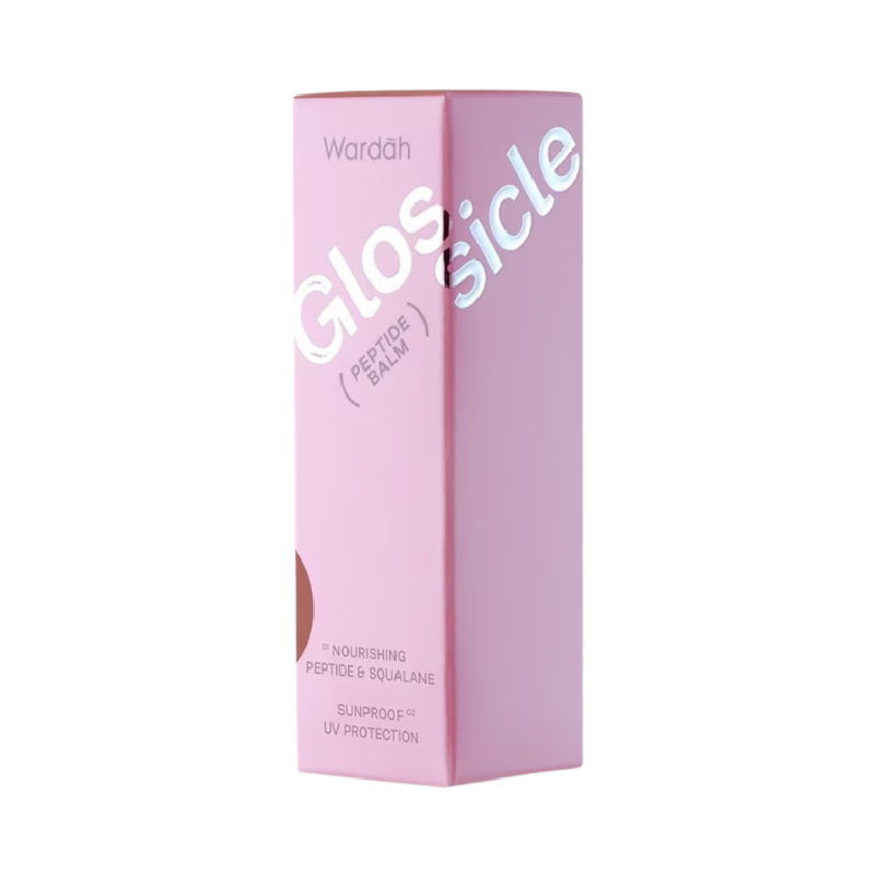 WARDAH Glossicle Peptide Balm 06 Frosty Cocoa