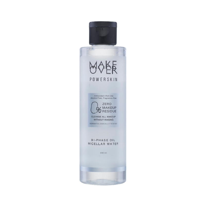 MAKE OVER Powerskin Bi-Phase Oil Micellar Water - 200ml