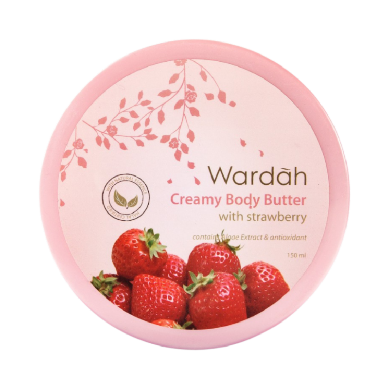 WARDAH Creamy Body Butter Strawberry - 50ml