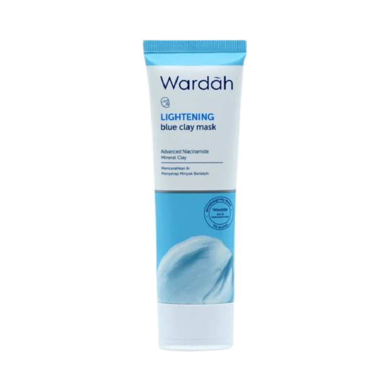 WARDAH lightening Blue Clay Mask - 50gr
