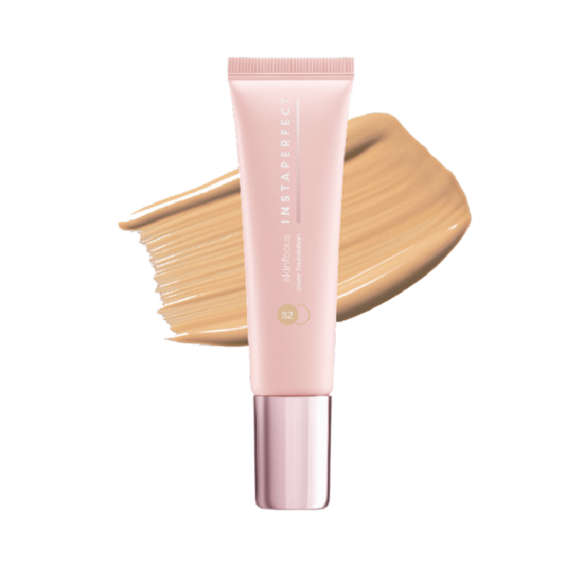 INSTAPERFECT Skinfocus Cover Foundation 32 True Beige - 30ml