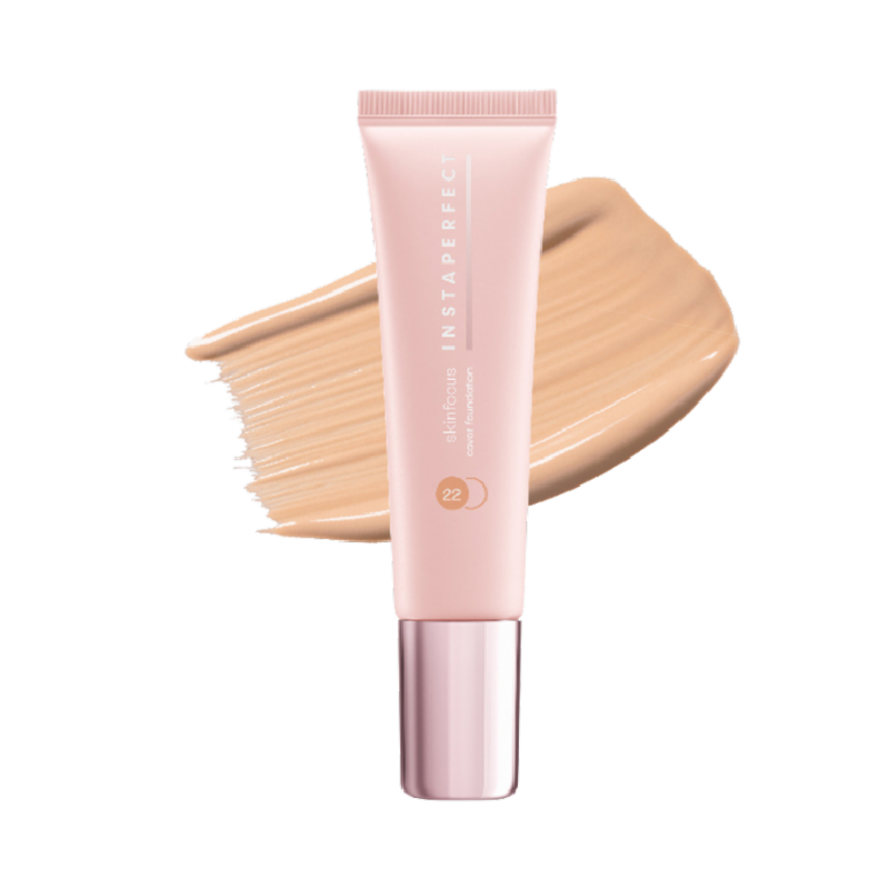 INSTAPERFECT Skinfocus Cover Foundation 22 Light Ivory - 30ml