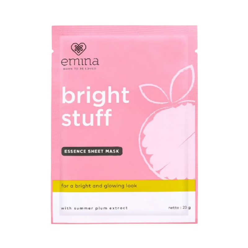 EMINA Bright Stuff Essence Sheet Mask - 23gr