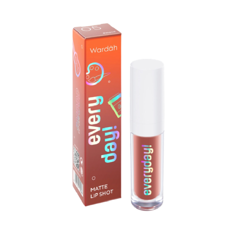 WARDAH Everyday! Matte Lip Shot 05 #Mood - 1.8gr