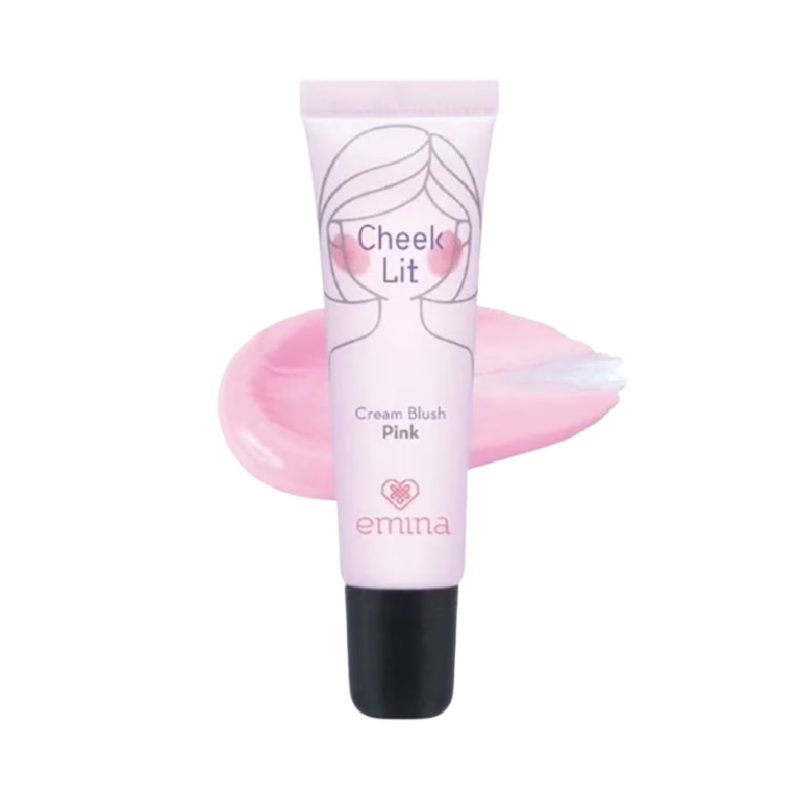 EMINA Cheek Lit Cream Blush Pink - 10ml