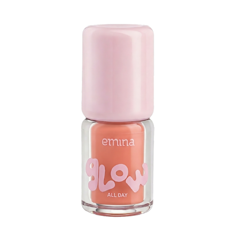 EMINA Glow All Day Liquid Blush 05 Coral Pop - 2.5gr