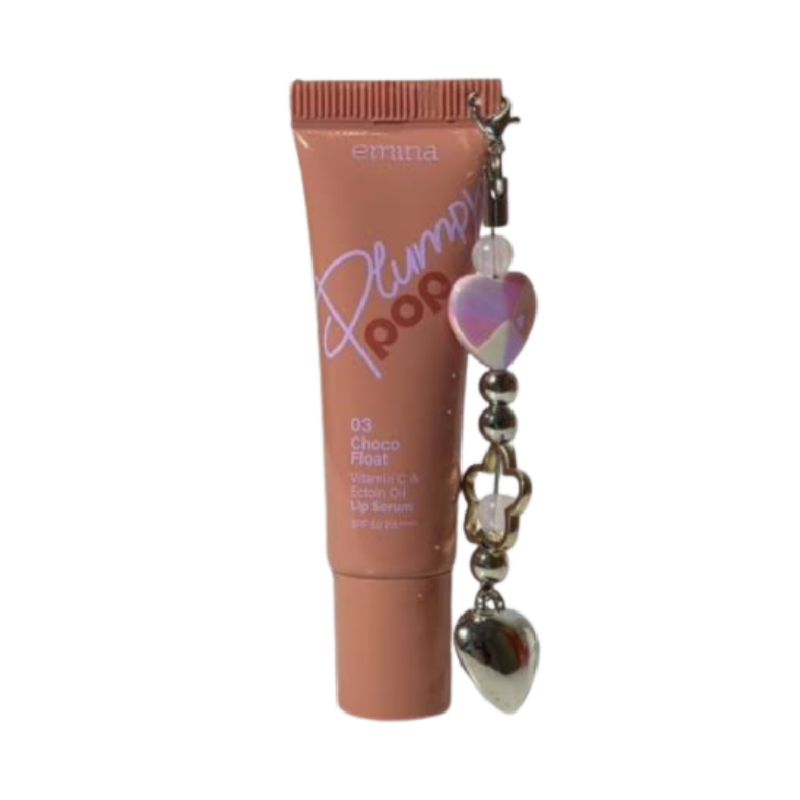 EMINA Plumpy Pop Lip Serum SPF 03 Choco Float - 7gr