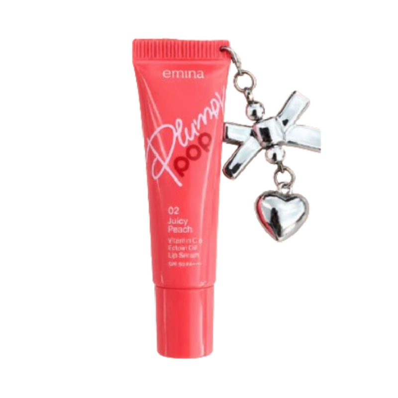 EMINA Plumpy Pop Lip Serum SPF 02 Juicy Peach - 7gr